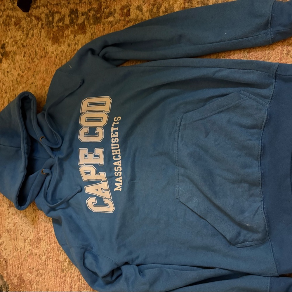 Blue Cape Cod Massachusetts Hoodie